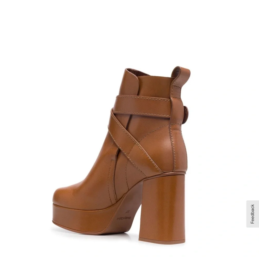 See By Chloe Lyna Boot Tan Size US 5 EU 35 - Picture 2 of 12